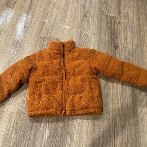 Burnt Orange Kids Coat